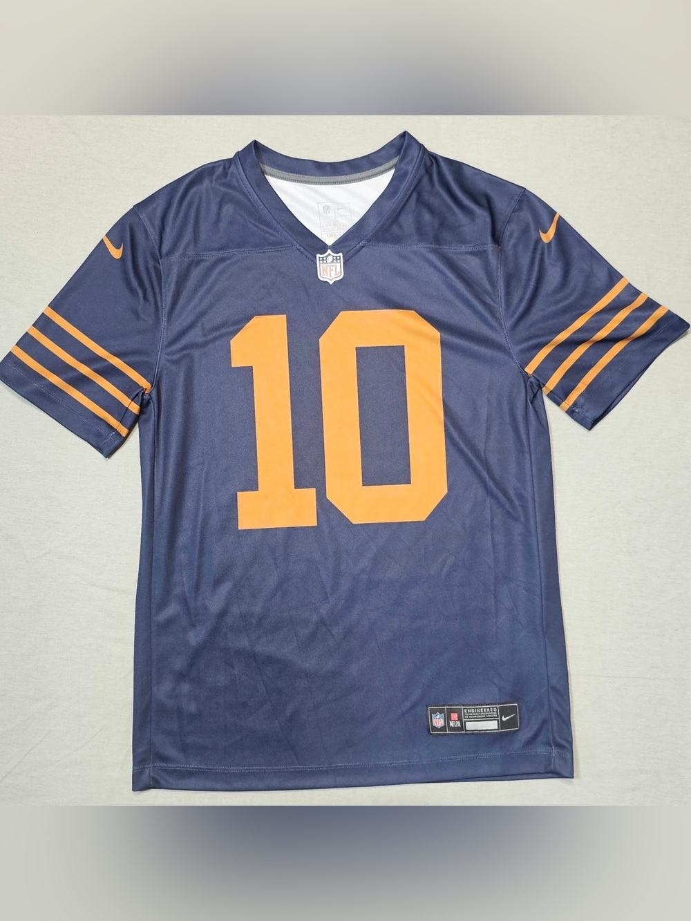 #428 Nike Green Bay Packers Jordan Love #10 Alternate Navy NFL Jersey –Mens (S)